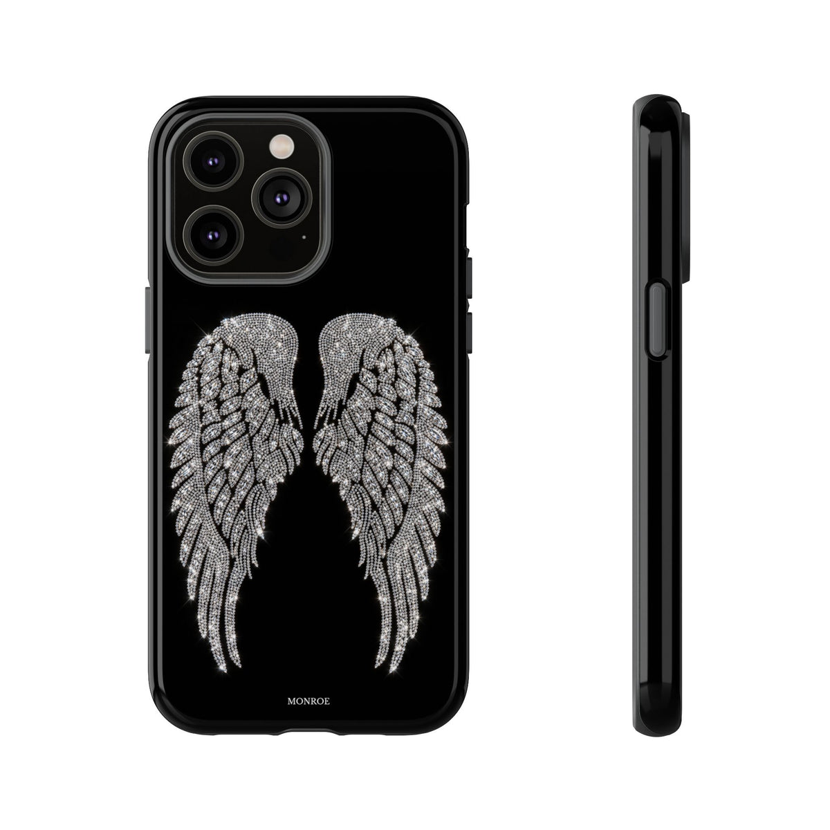 Silver Angel Wings Tough Case