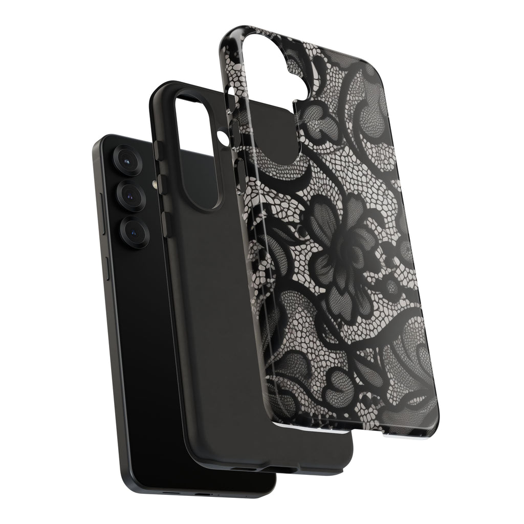 Black Lace Phone Case