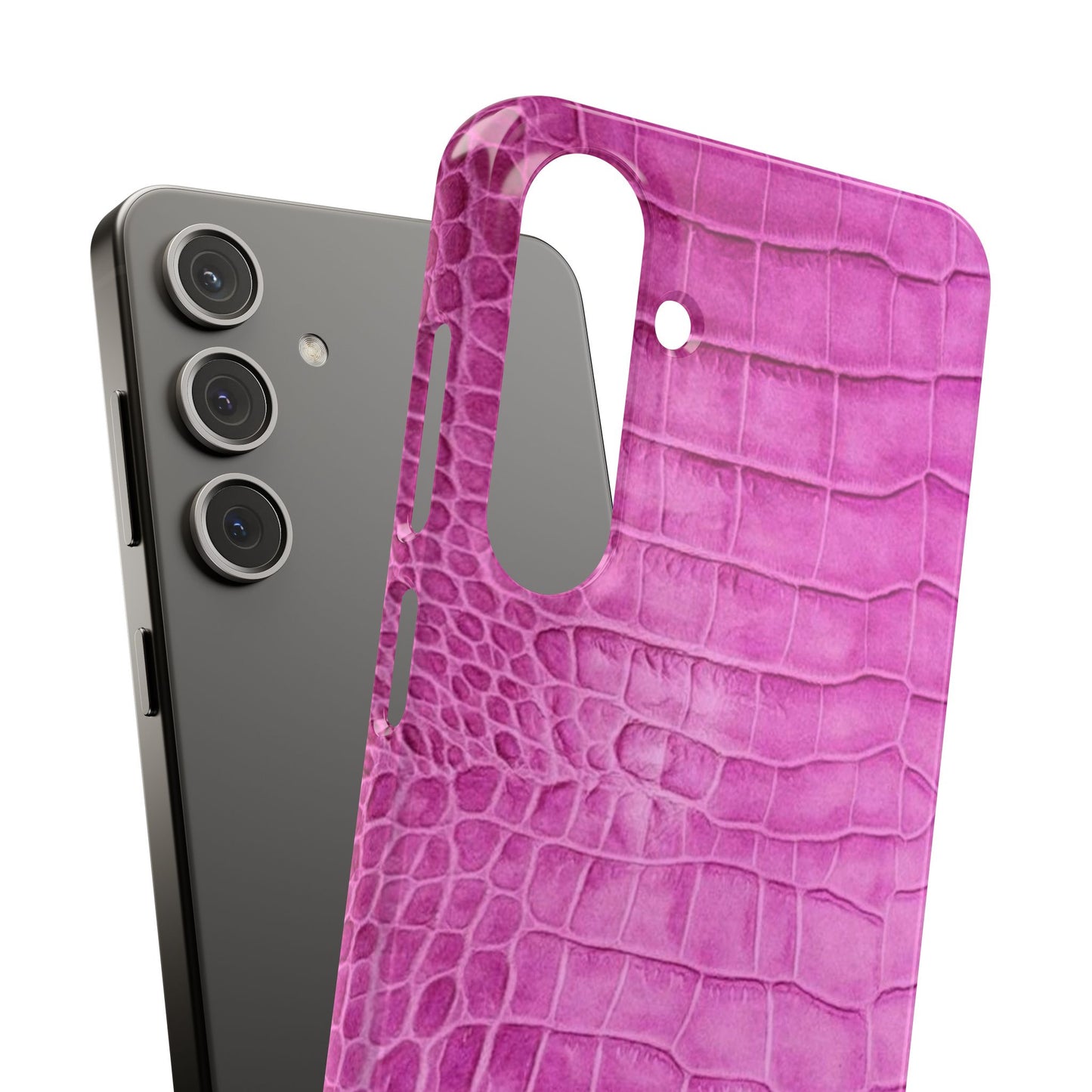 Purple Croc Case