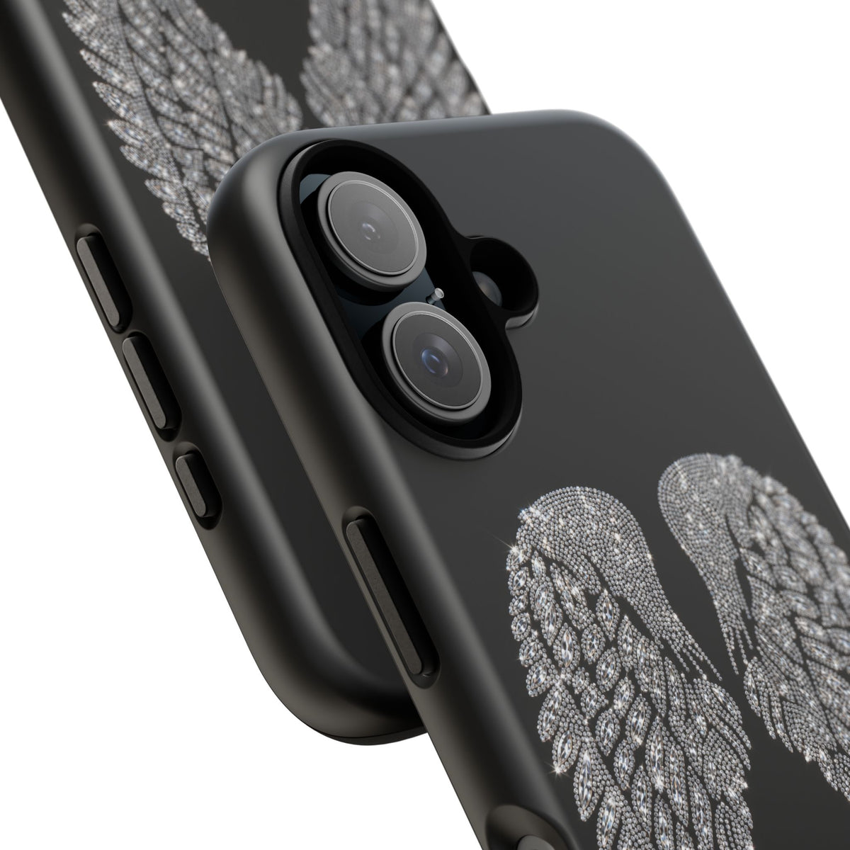 Silver Angel Wings Tough Case
