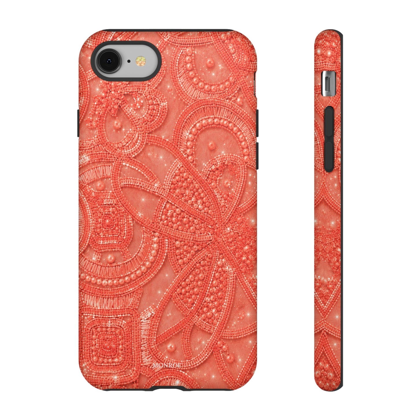 Coral Lace Tough Case