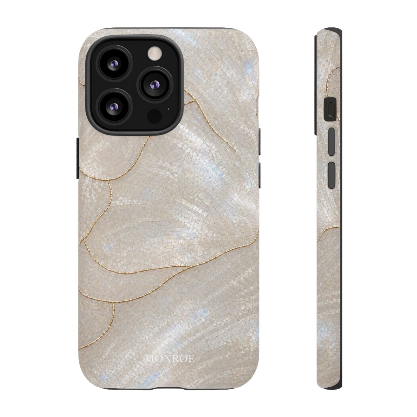 Pearlescent Marble Tough Phone Case