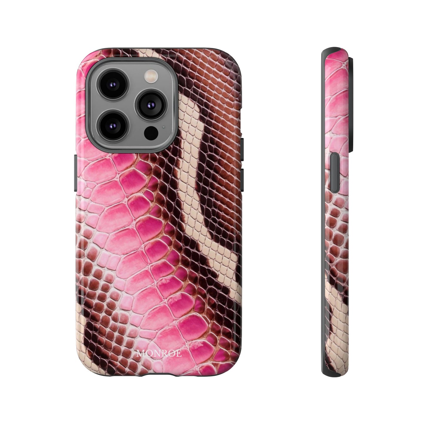 Snake Skin Print Tough Case