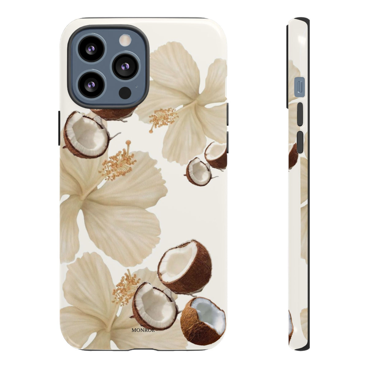 Tropical Coconut Floral Tough Case
