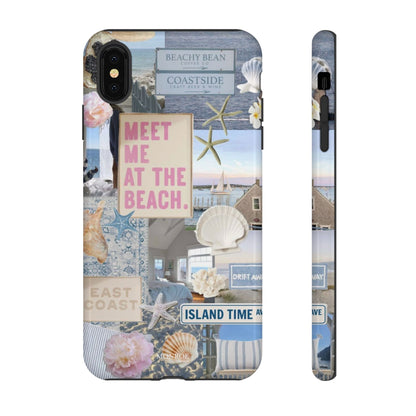 "Meet Me at the Beach" Coastal Tough Case