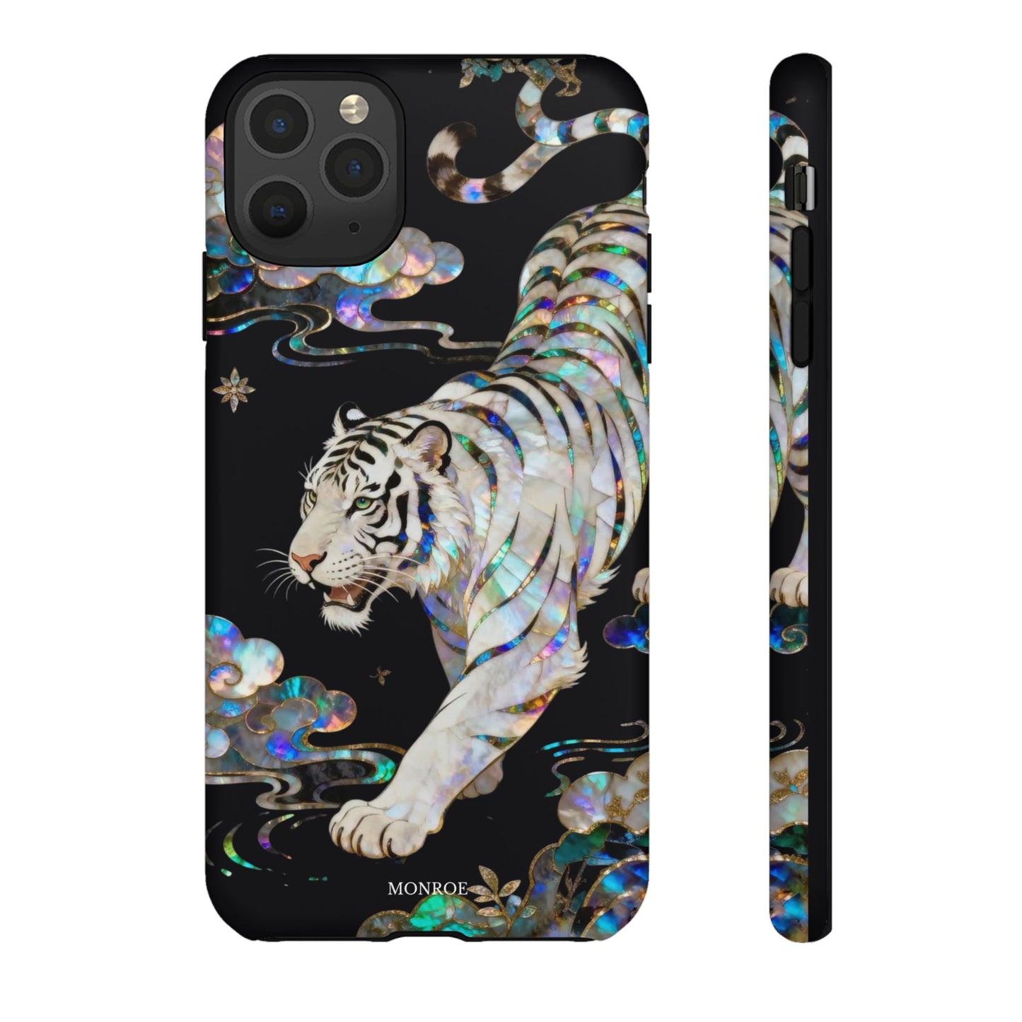 Iridescent White Tiger Tough Case