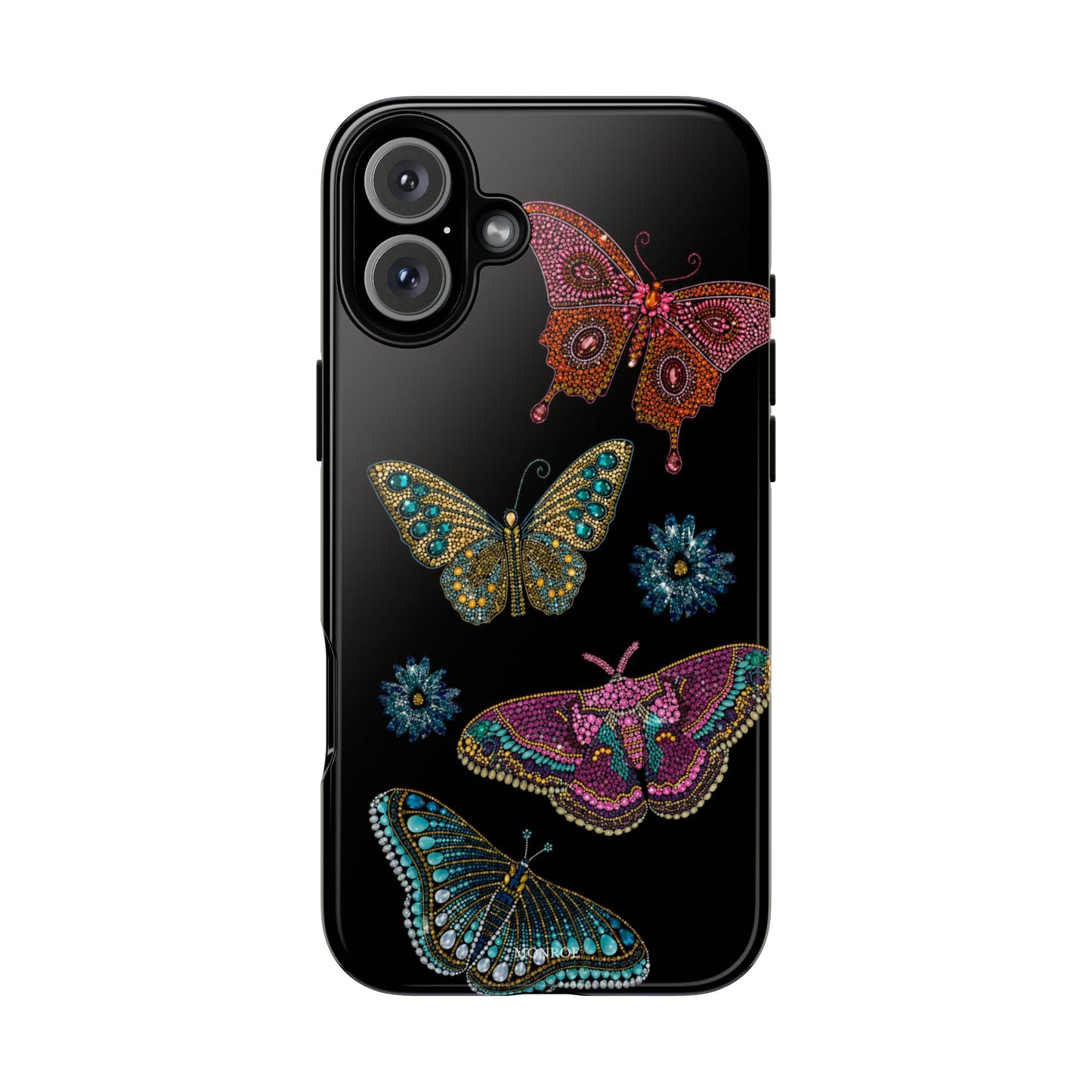 Butterfly Beaded Tough Case