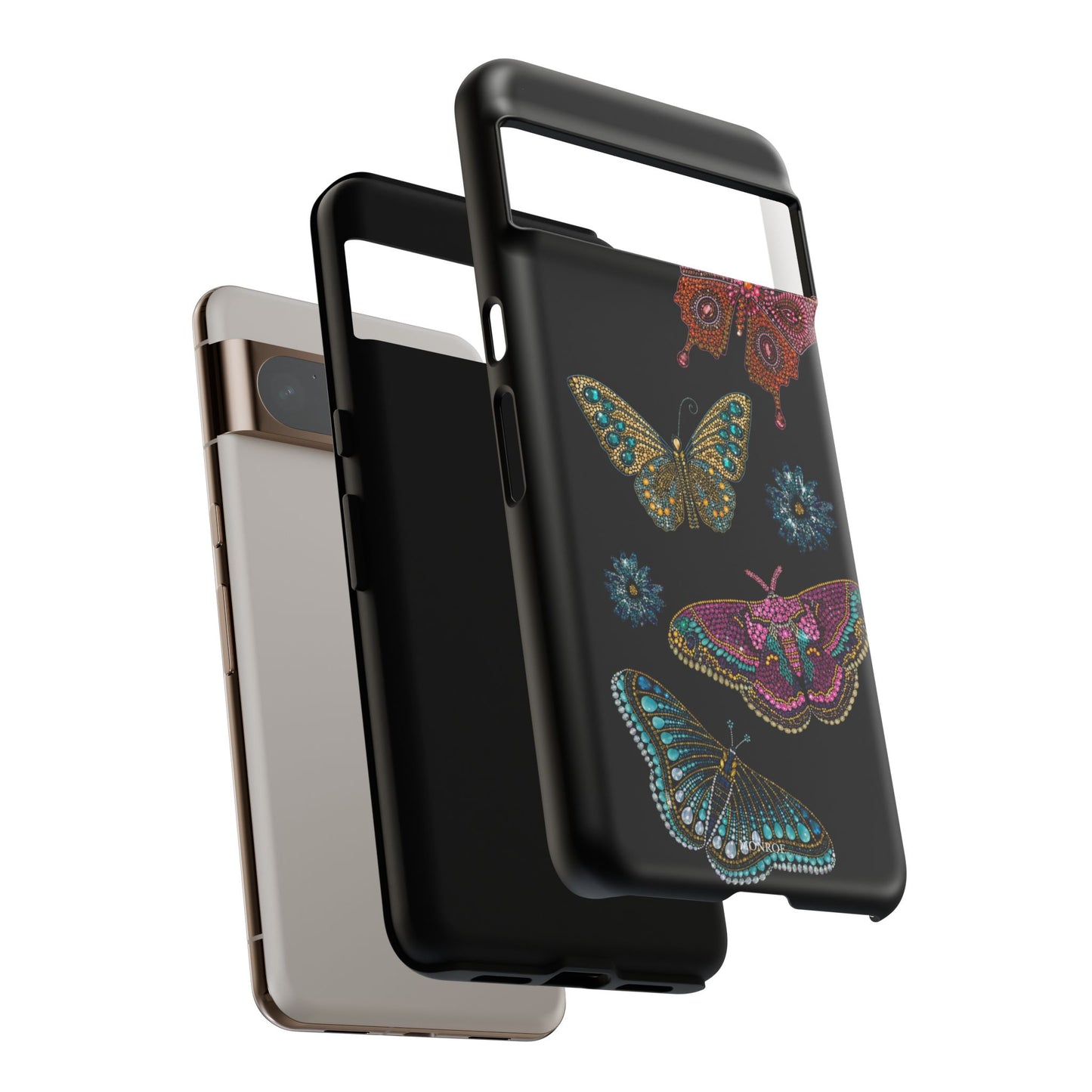 Butterfly Beaded Tough Case