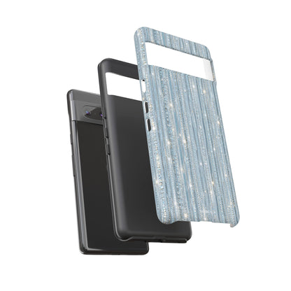 Sparkling Glacier Silver Tough Case