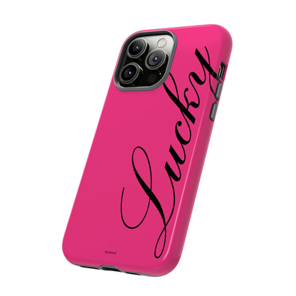 Hot Pink 'Lucky' Tough Case