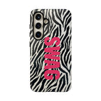 'SWAG' Zebra Print Tough Case