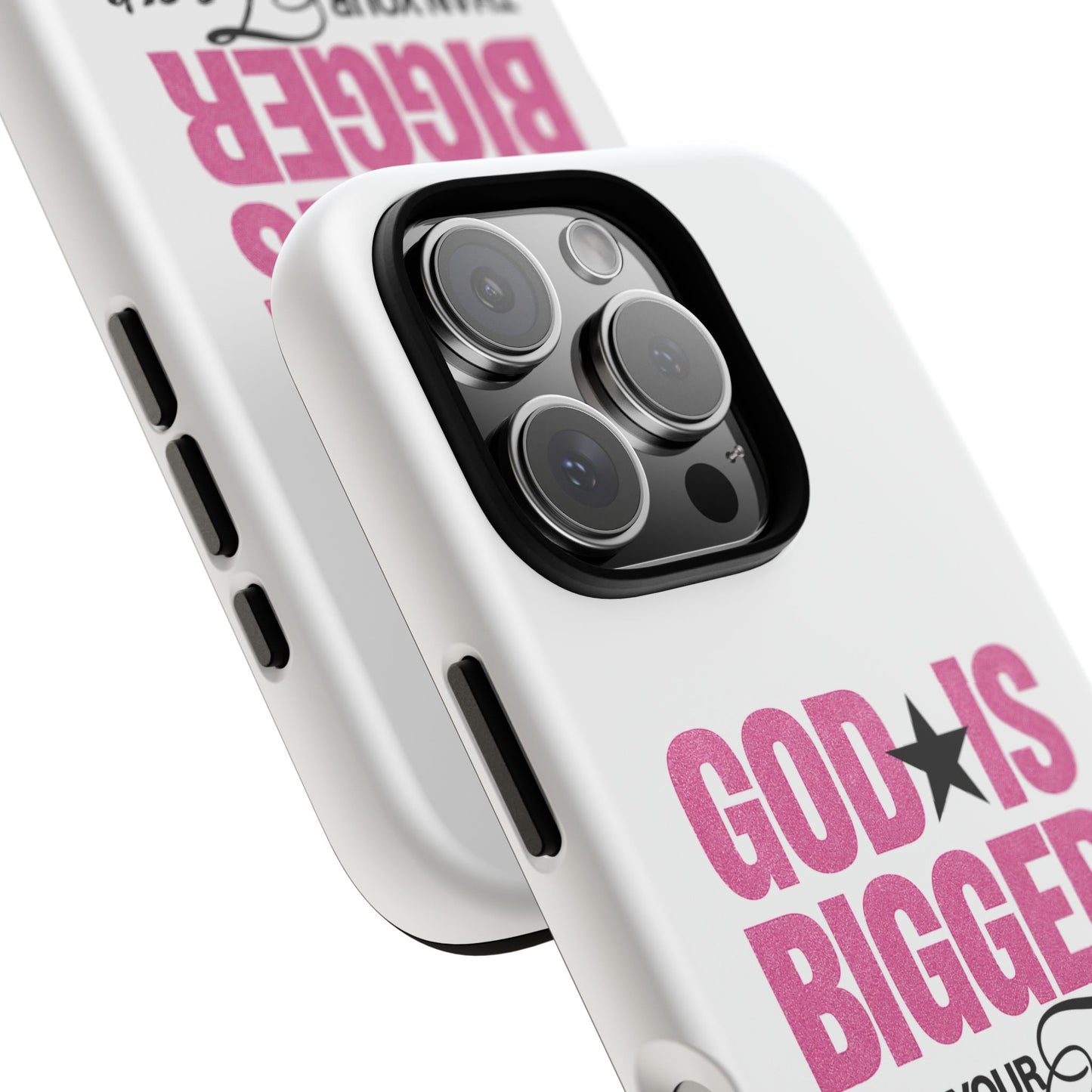 "God Is Bigger Than Your Fear" Tough Case