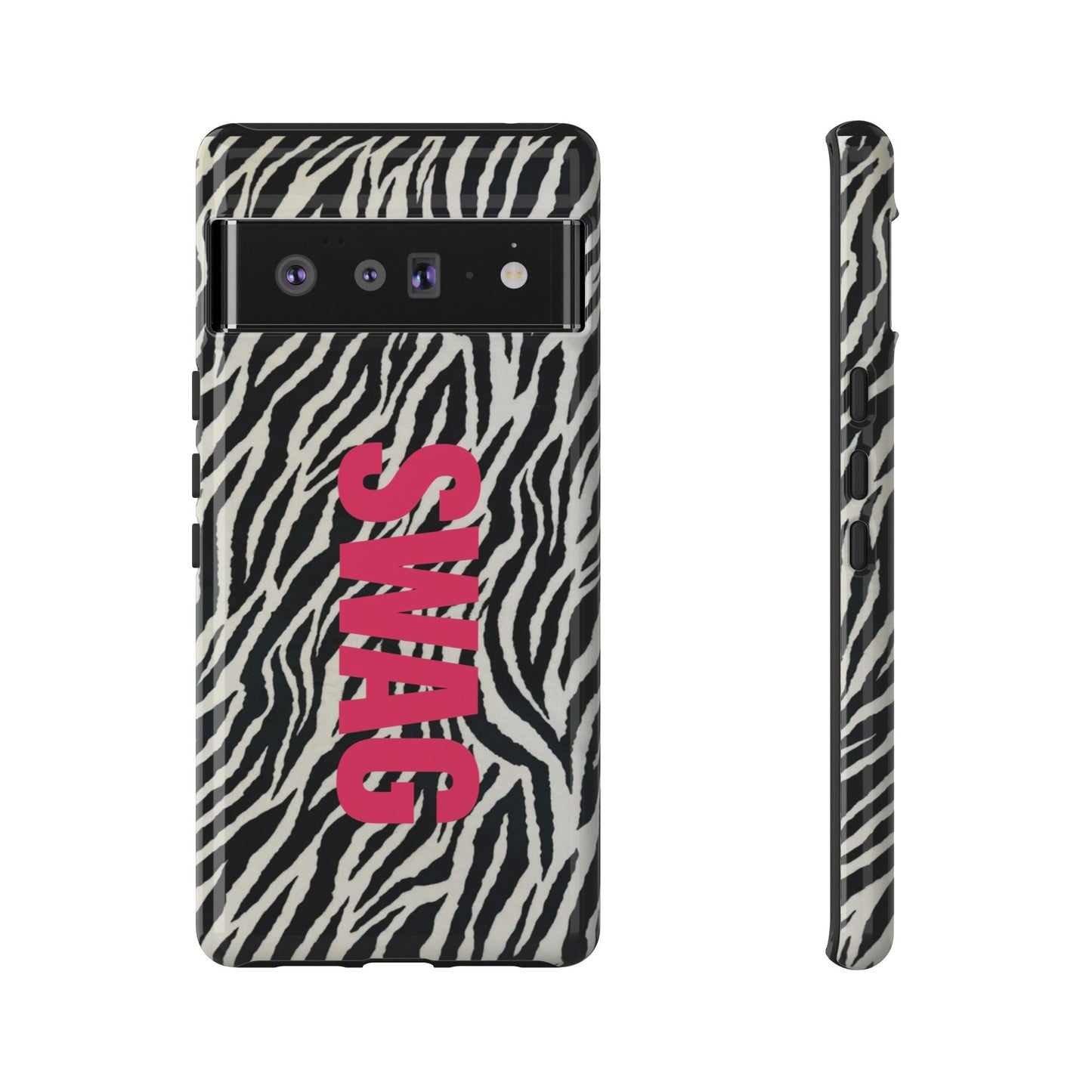Zebra Print  "SWAG" Tough Case