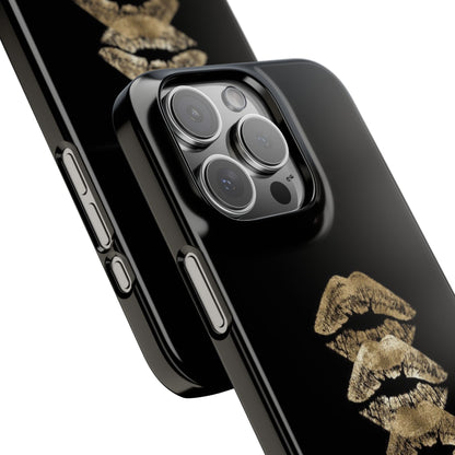 Gold Kiss Stack Case