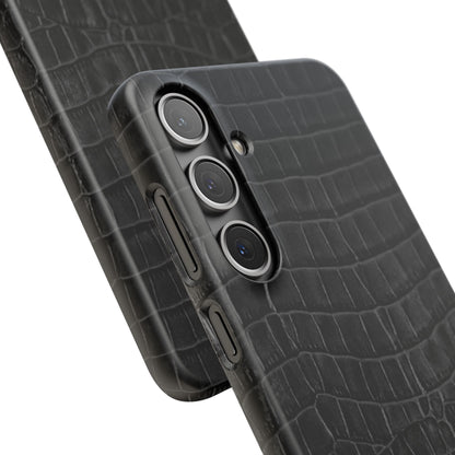 Black Croc Case