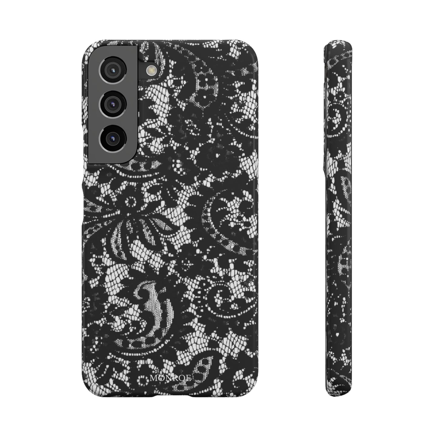 Black Lace Elegant Pattern Case