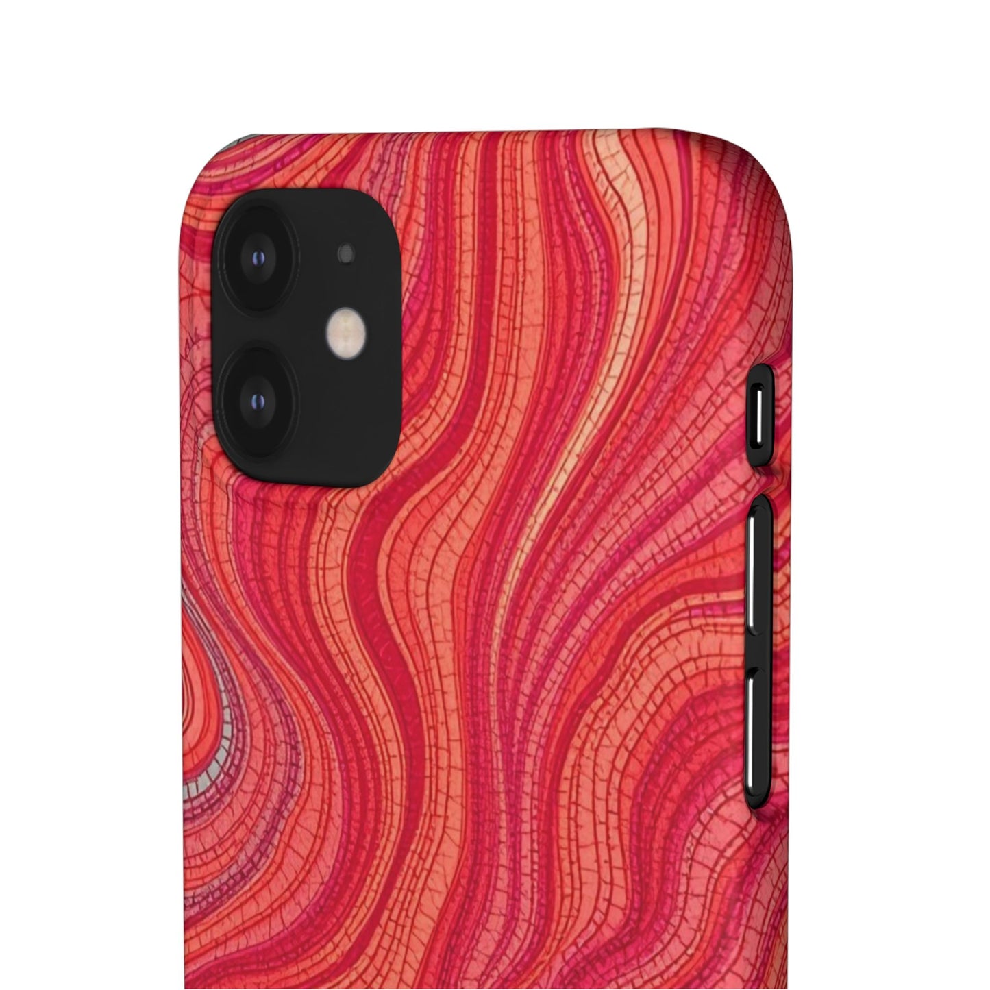 Retro Wavy Red Case
