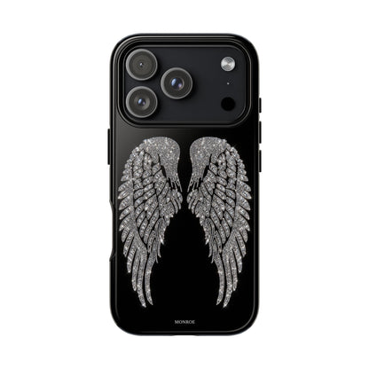 Silver Angel Wings Tough Case