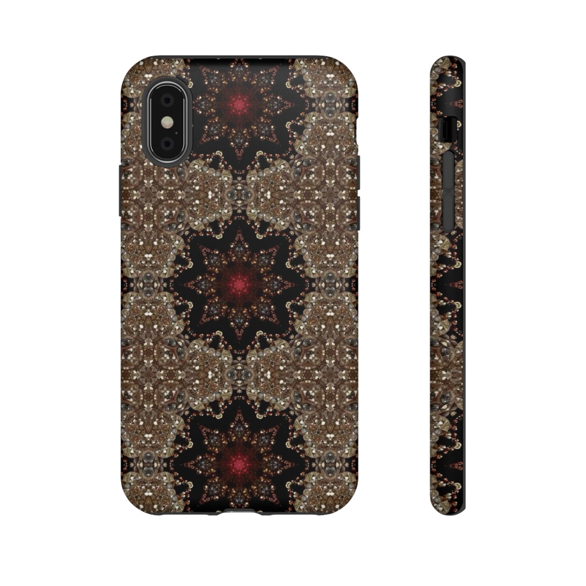 Brown Mandala Tough Protective Case