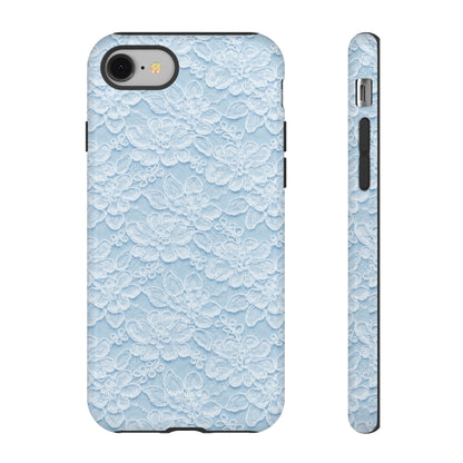 Glacier Blue Lace Tough Case