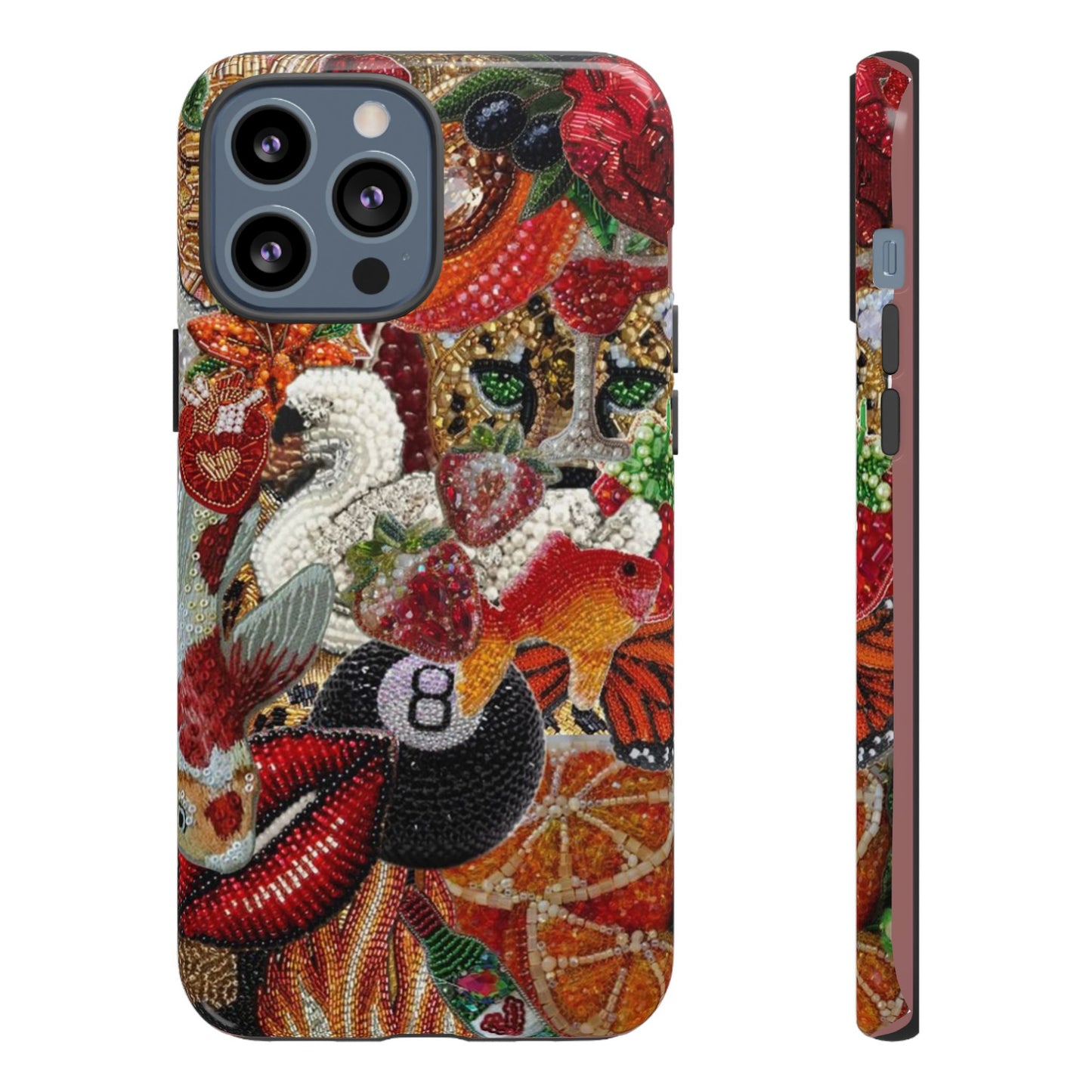 Decorative Collage Tough Case