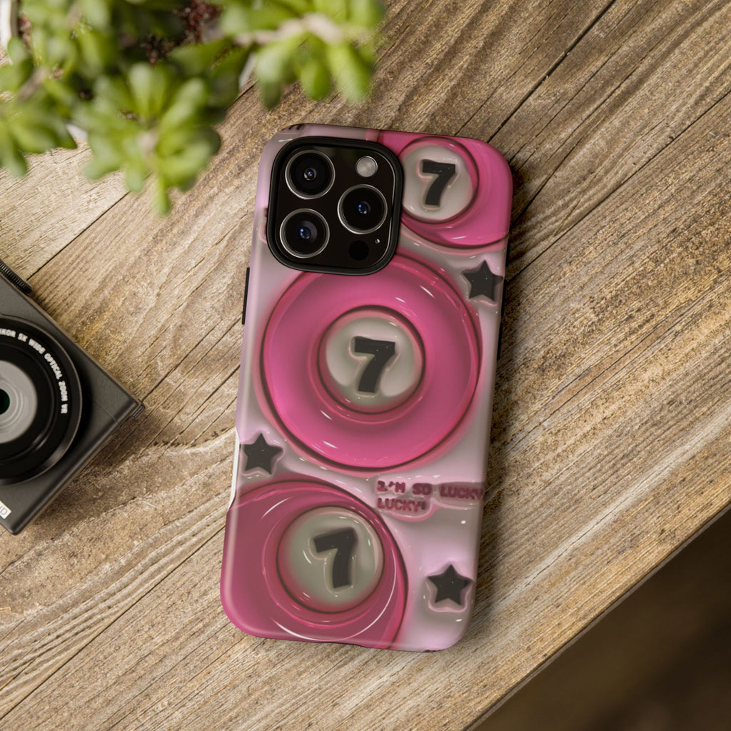 Pink 8 Ball Phone Case