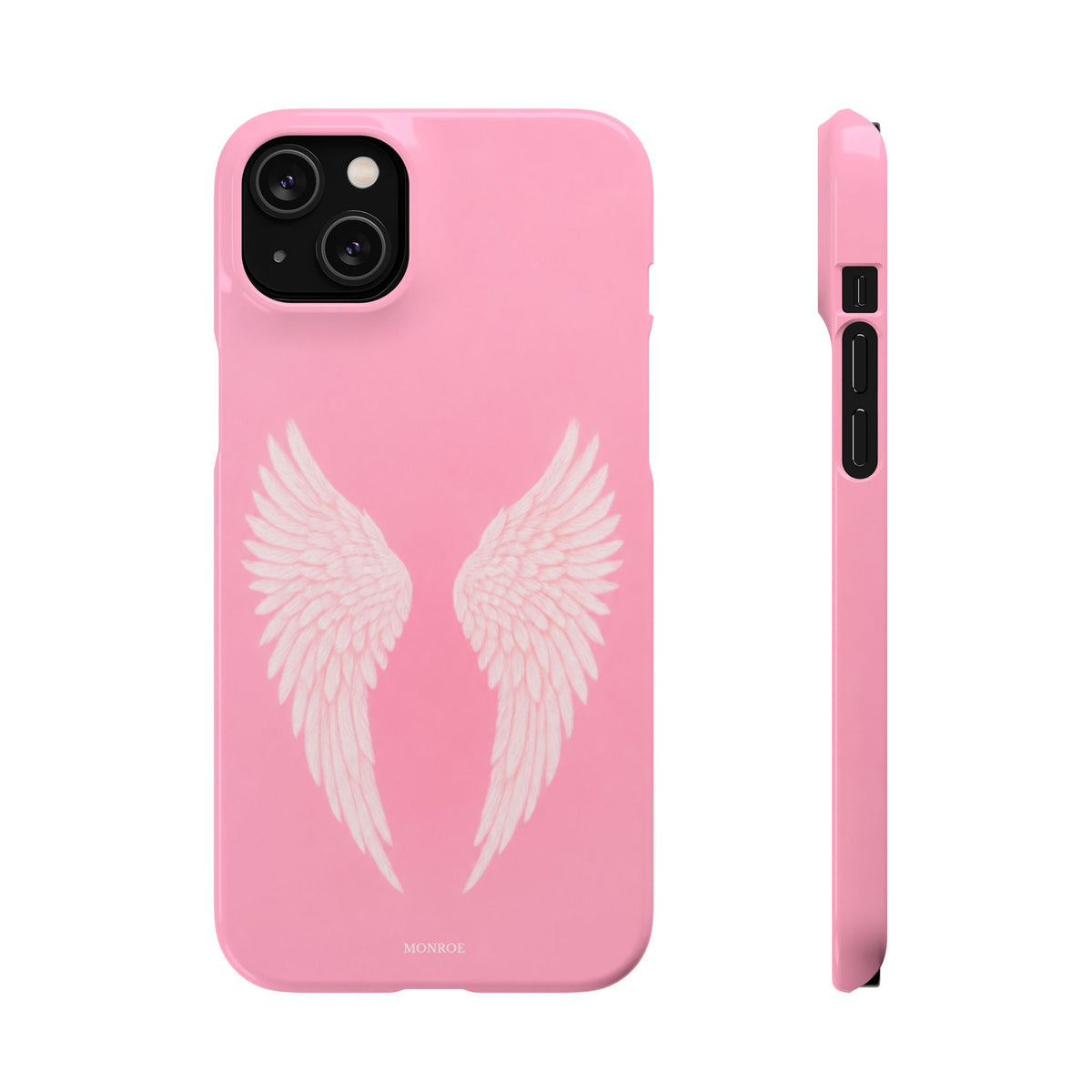 Pink Angel Wings Case