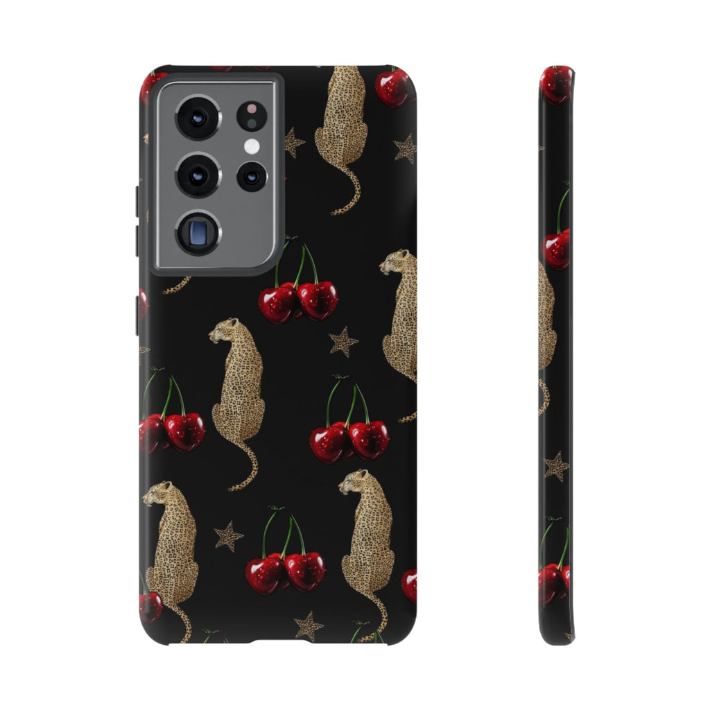Leopards & Cherries Phone Case