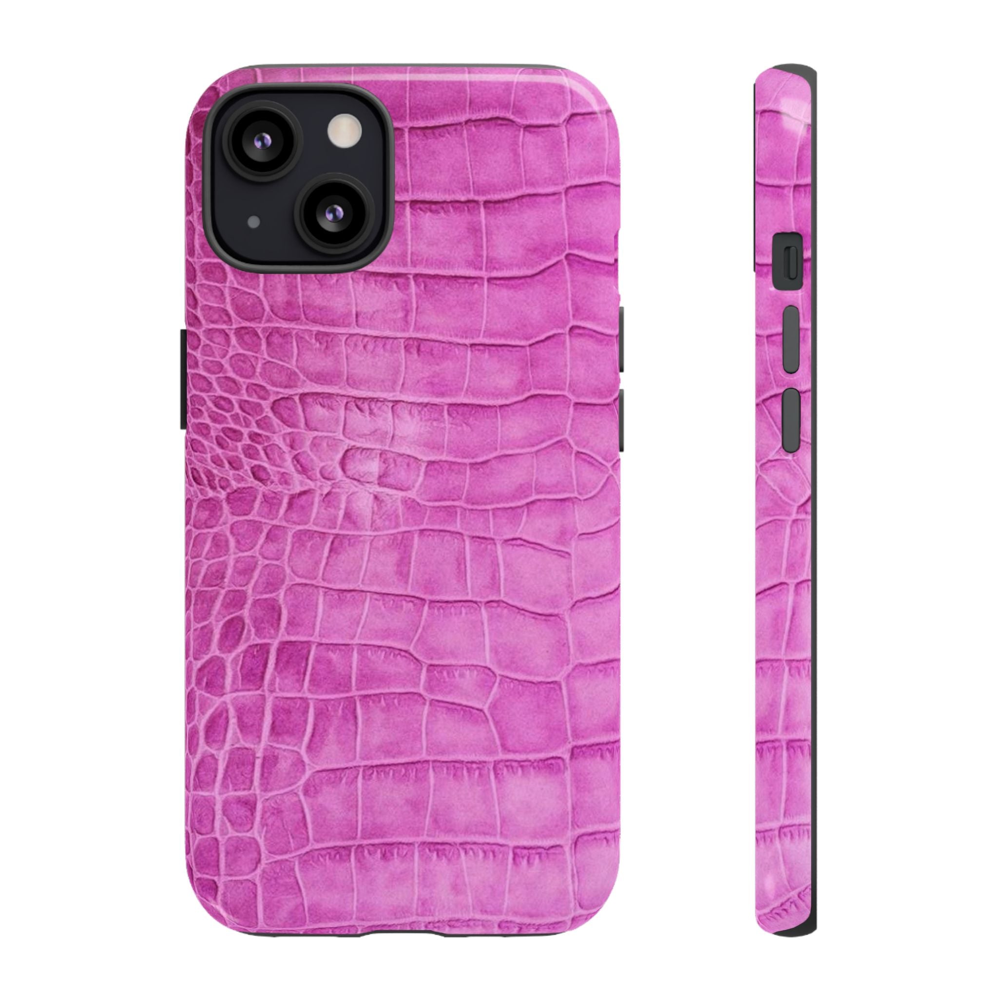Purple Croc Phone Case