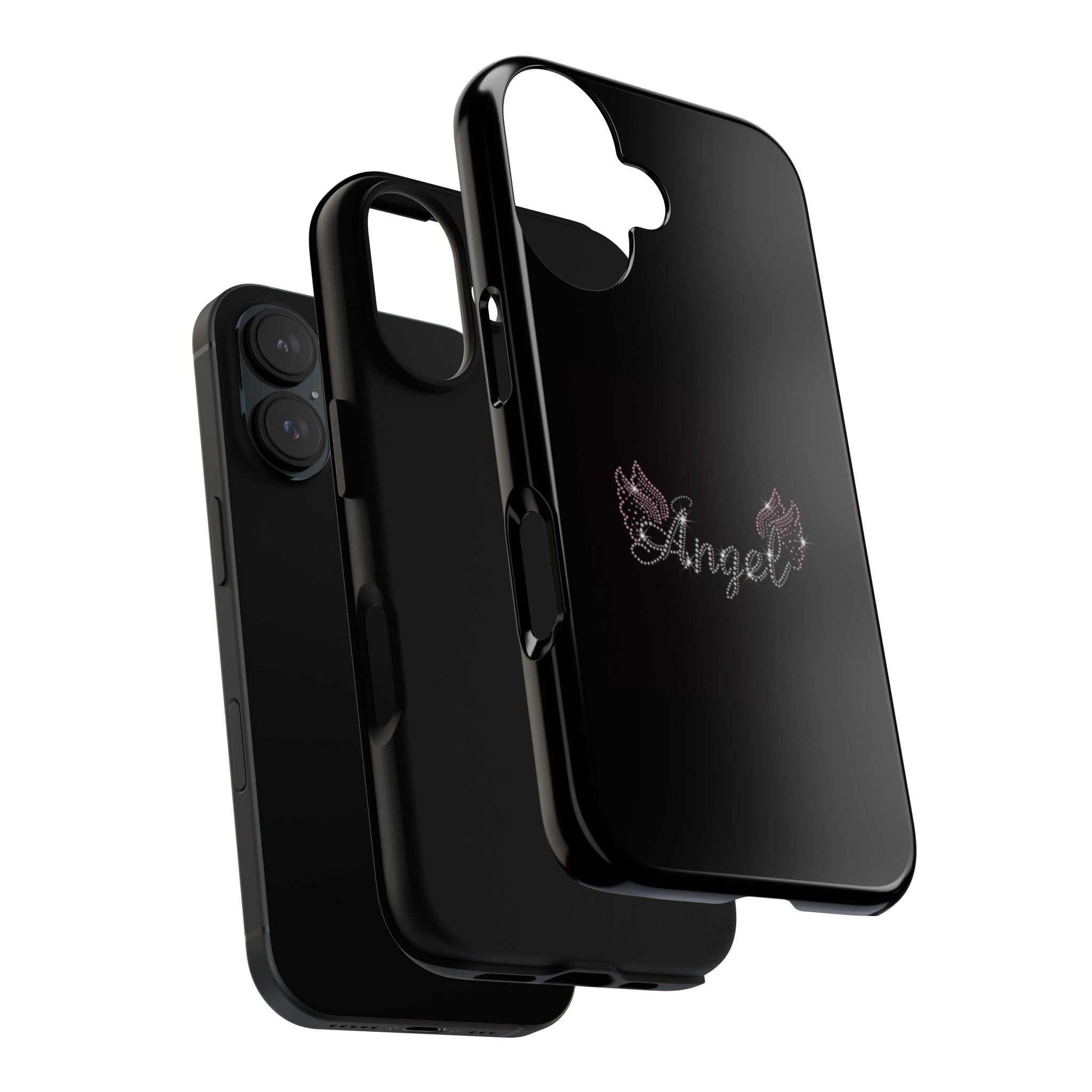 Glitter Angel Phone Case