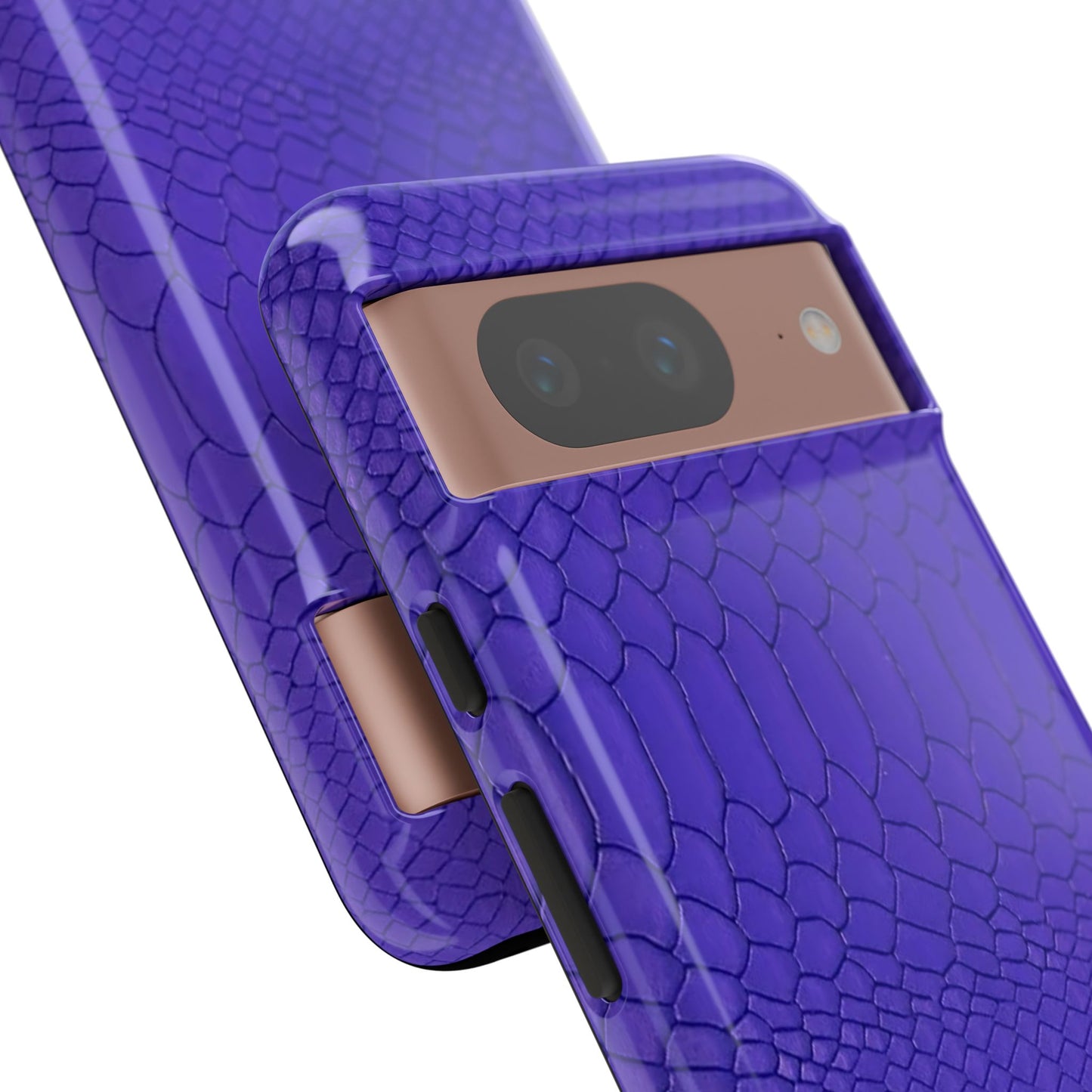 Dark Purple Snake Tough Case