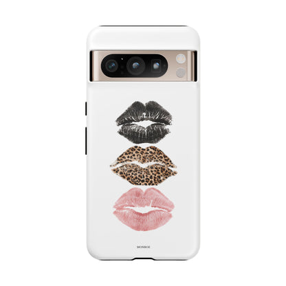 Leopard Glam Lip Tough Case