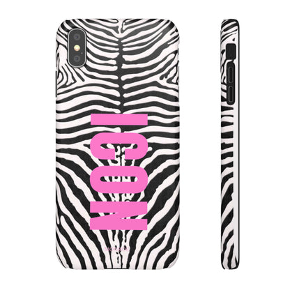 Icon Zebra Striped Case