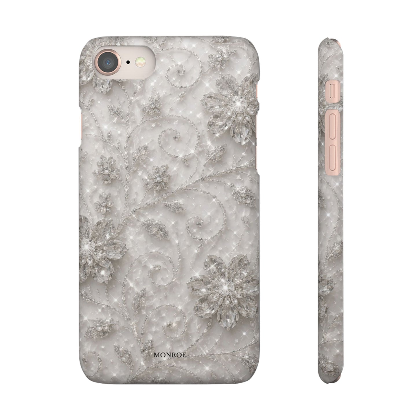 Glittery Floral Case