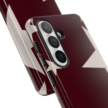 Burgundy Stars Tough Case