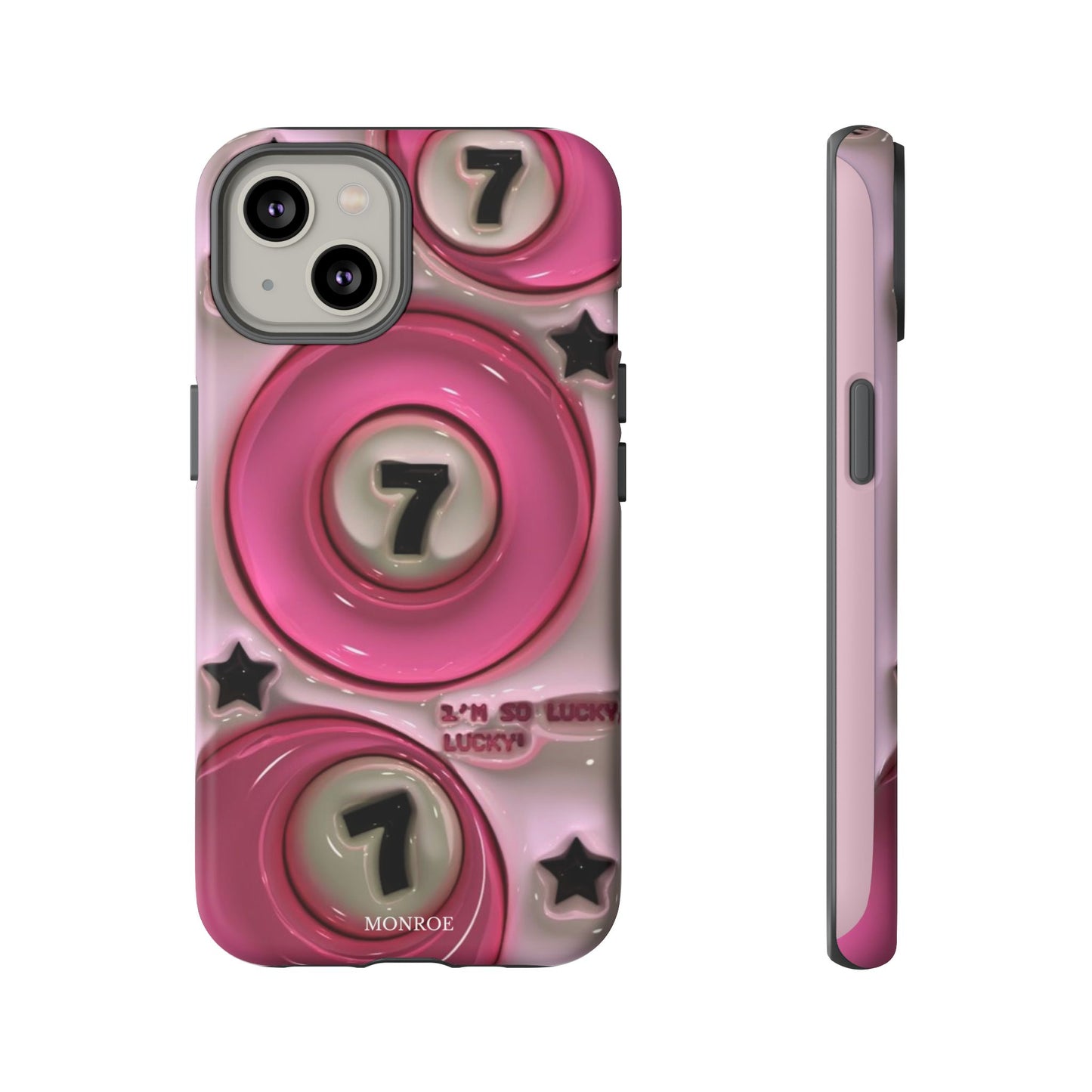 Pink Lucky 7 Tough Case