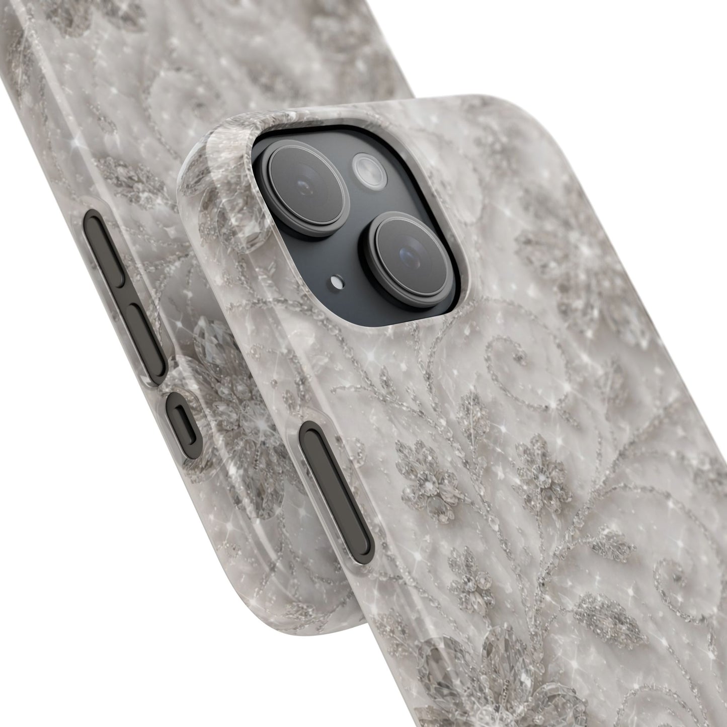 Glittery Floral Case