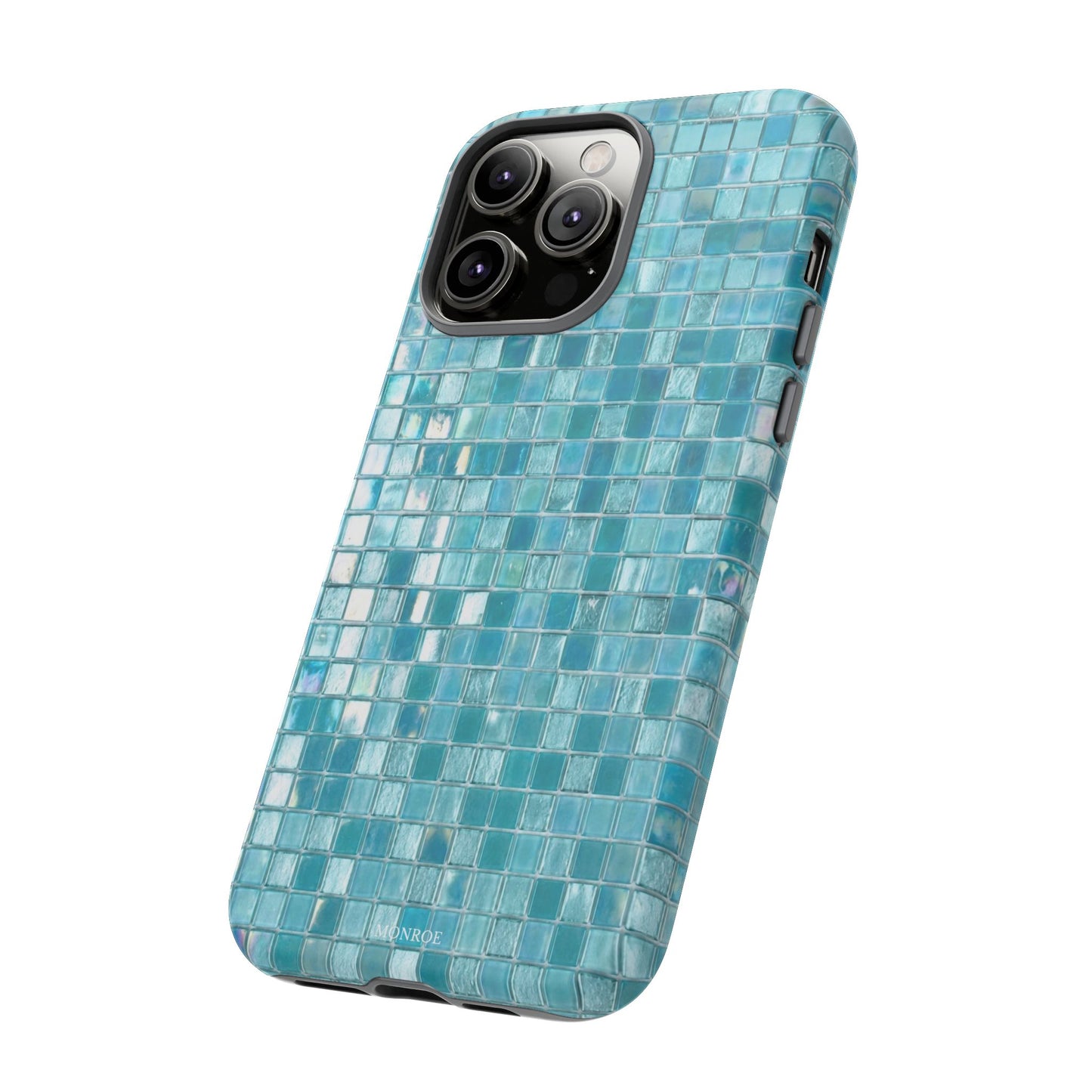 Hot Blue Mosaic Tile Tough Case