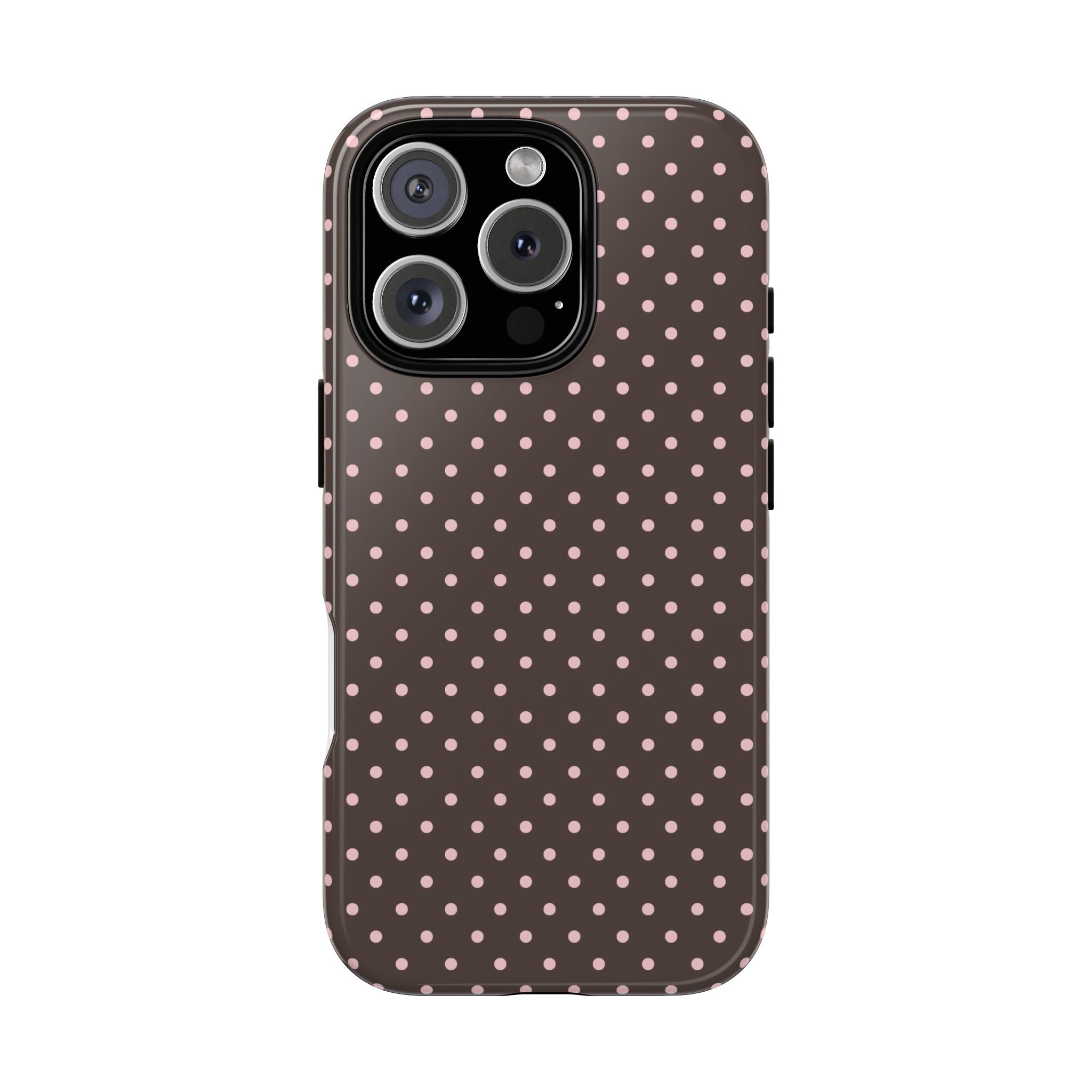 Brown Polka Phone Case