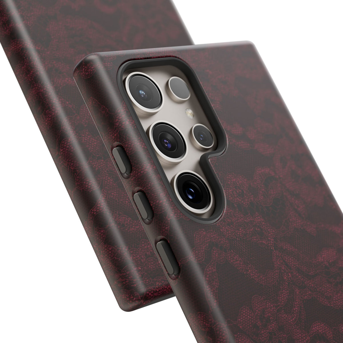Burgundy Lace Tough Case