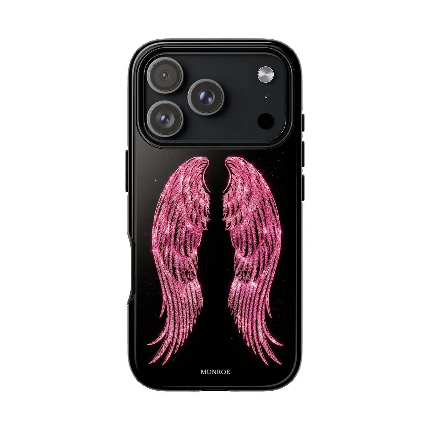 Pink Glitter Angel Tough Case