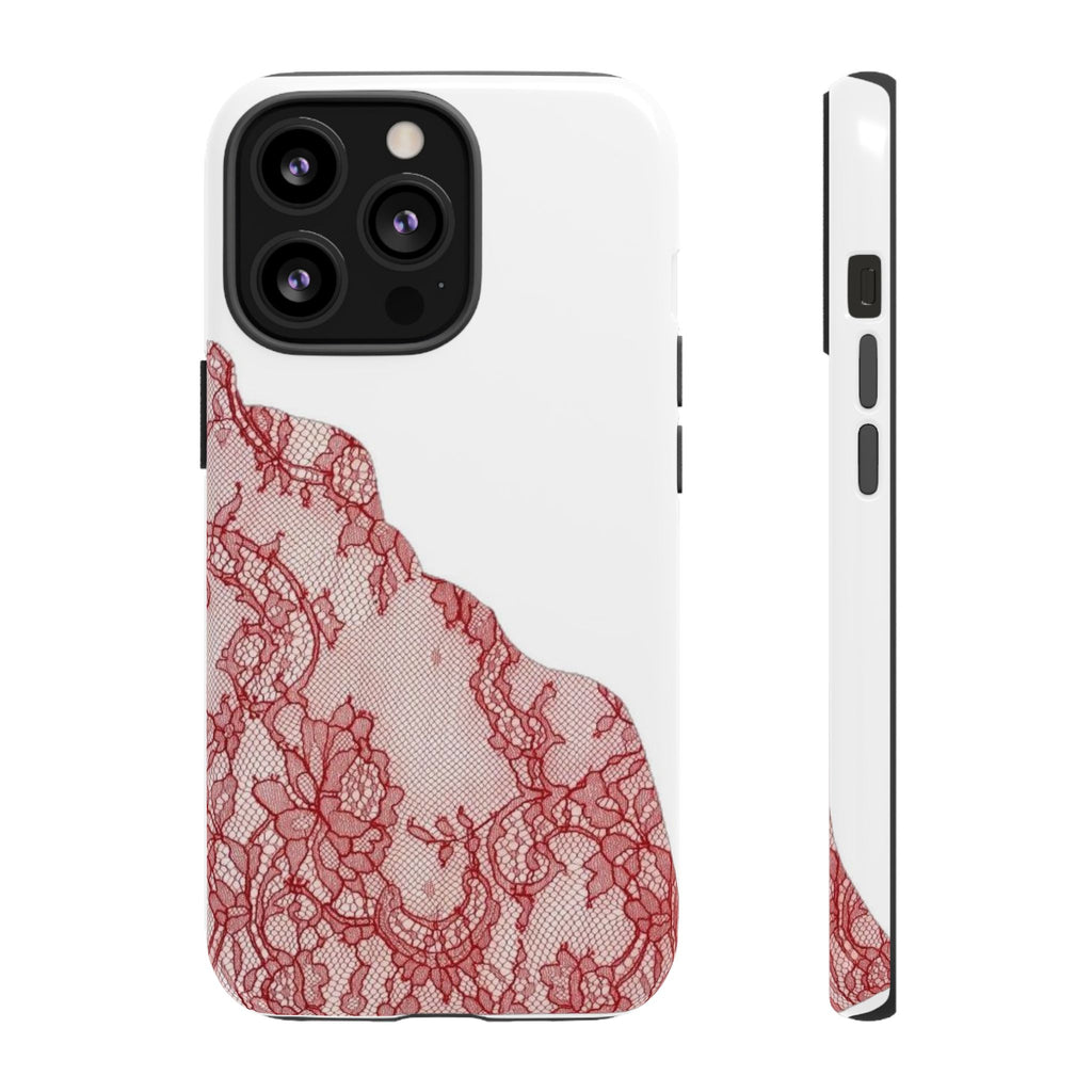 Red Lace Phone Case
