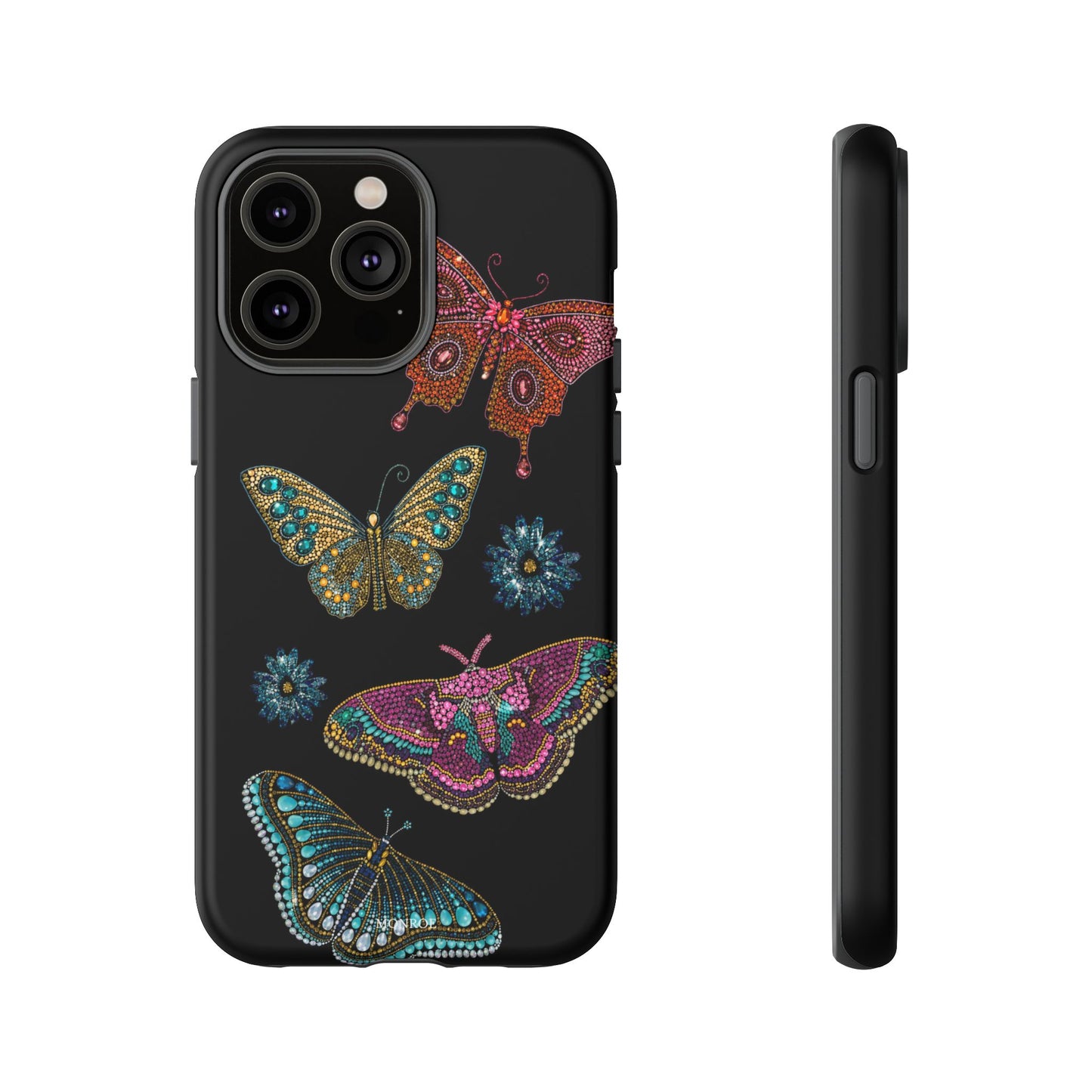 Butterfly Beaded Tough Case