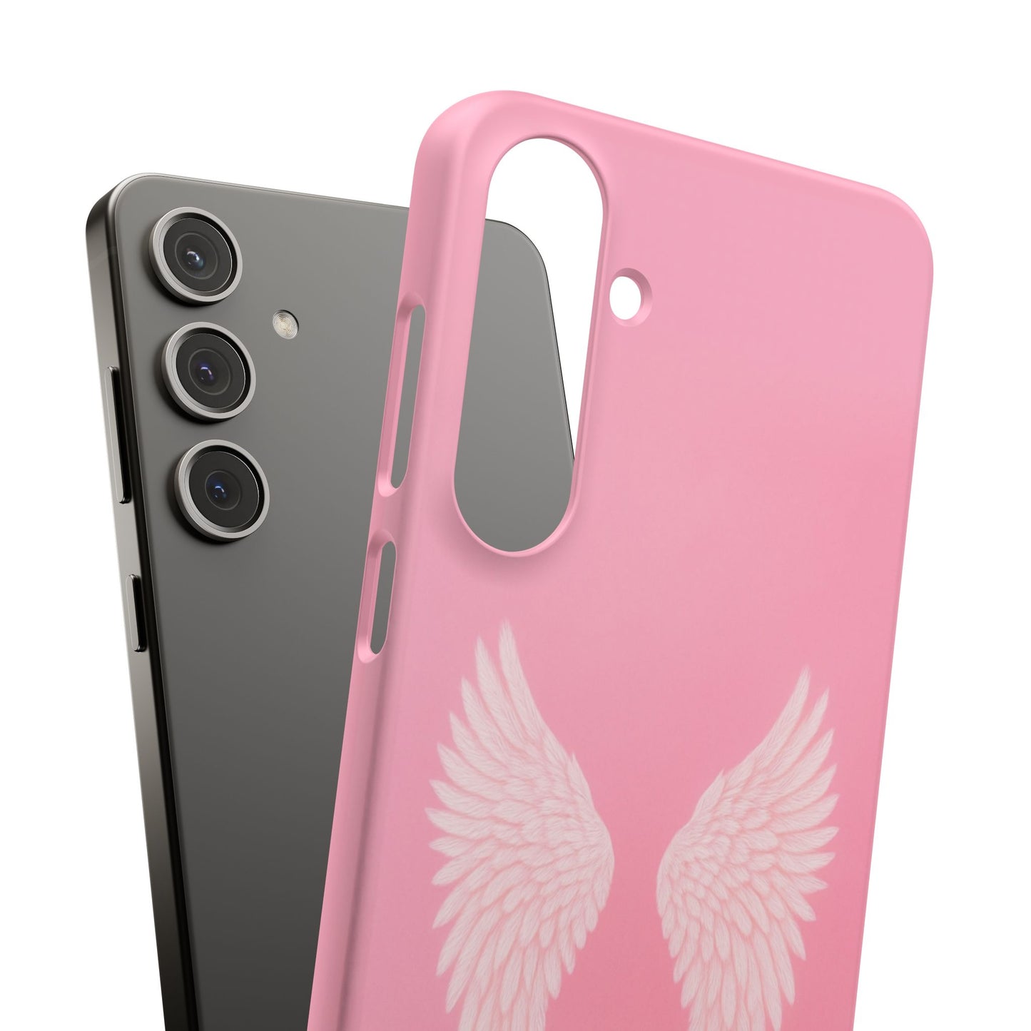 Pink Angel Wings Case