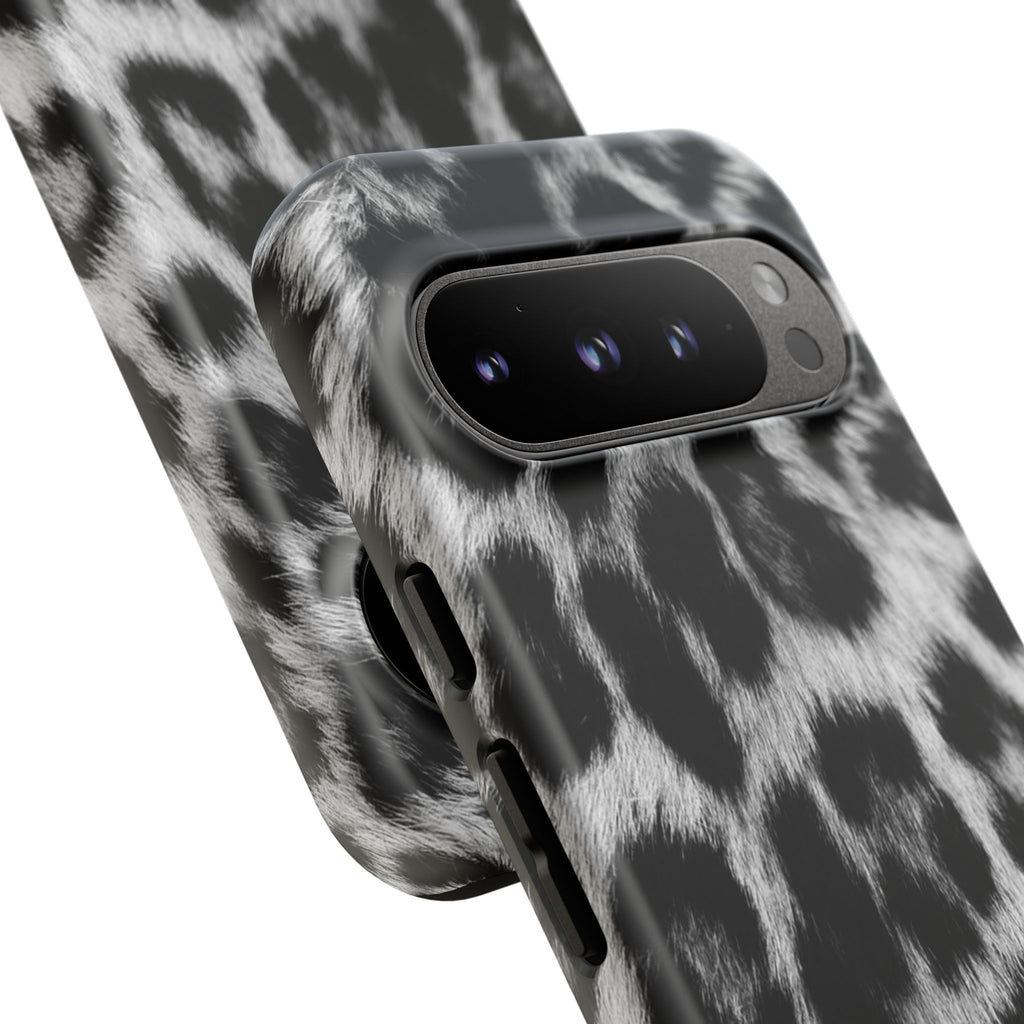 B&W Leopard Phone Case