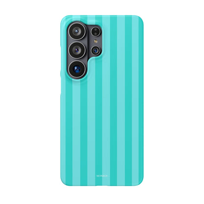 Striped Aqua Case