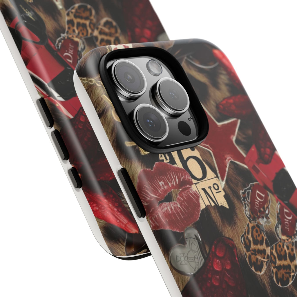 Cheetah Red Phone Case
