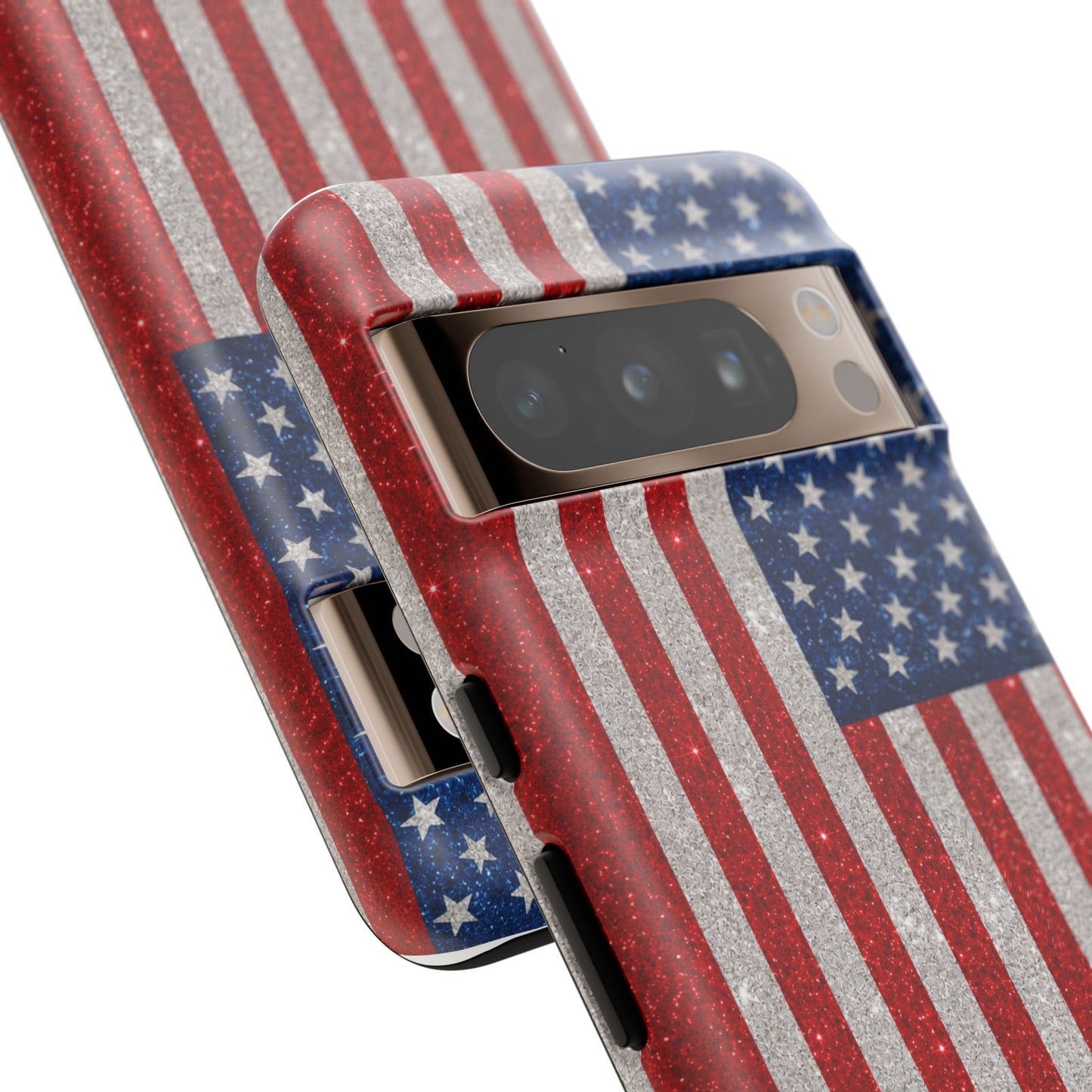 America Glitter Tough Case