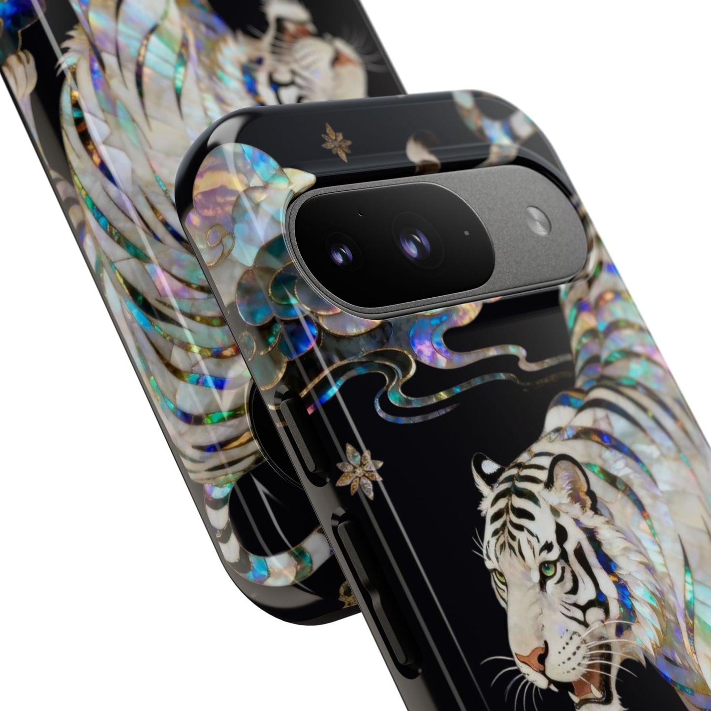 Iridescent White Tiger Tough Case