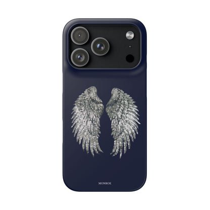 Navy Angel Wings Case